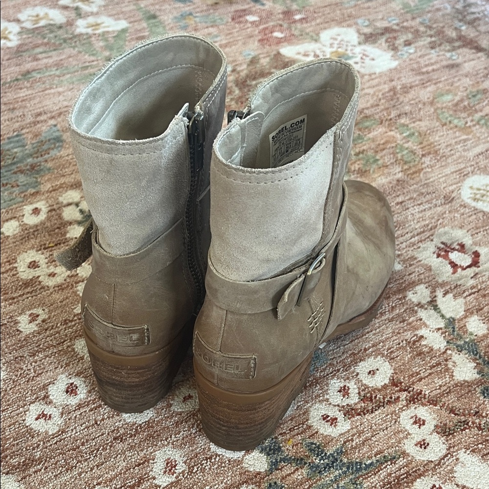 Sorel Women's Taupe Ankle Boots - Picture 3 of 7
